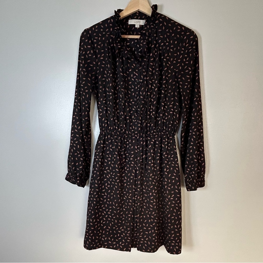 Ann Taylor Loft  Button Down Shirt Dress